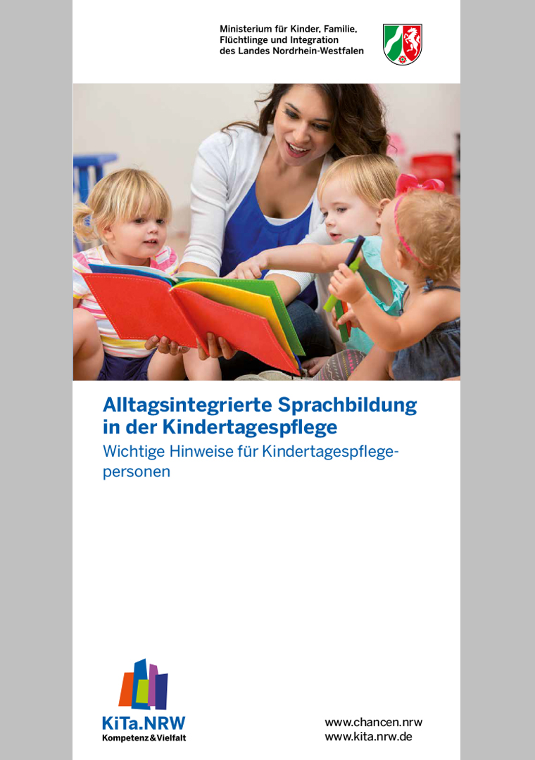 Flyer_Alltagsintegrierte Sprachbildung in der Kindertagespflege